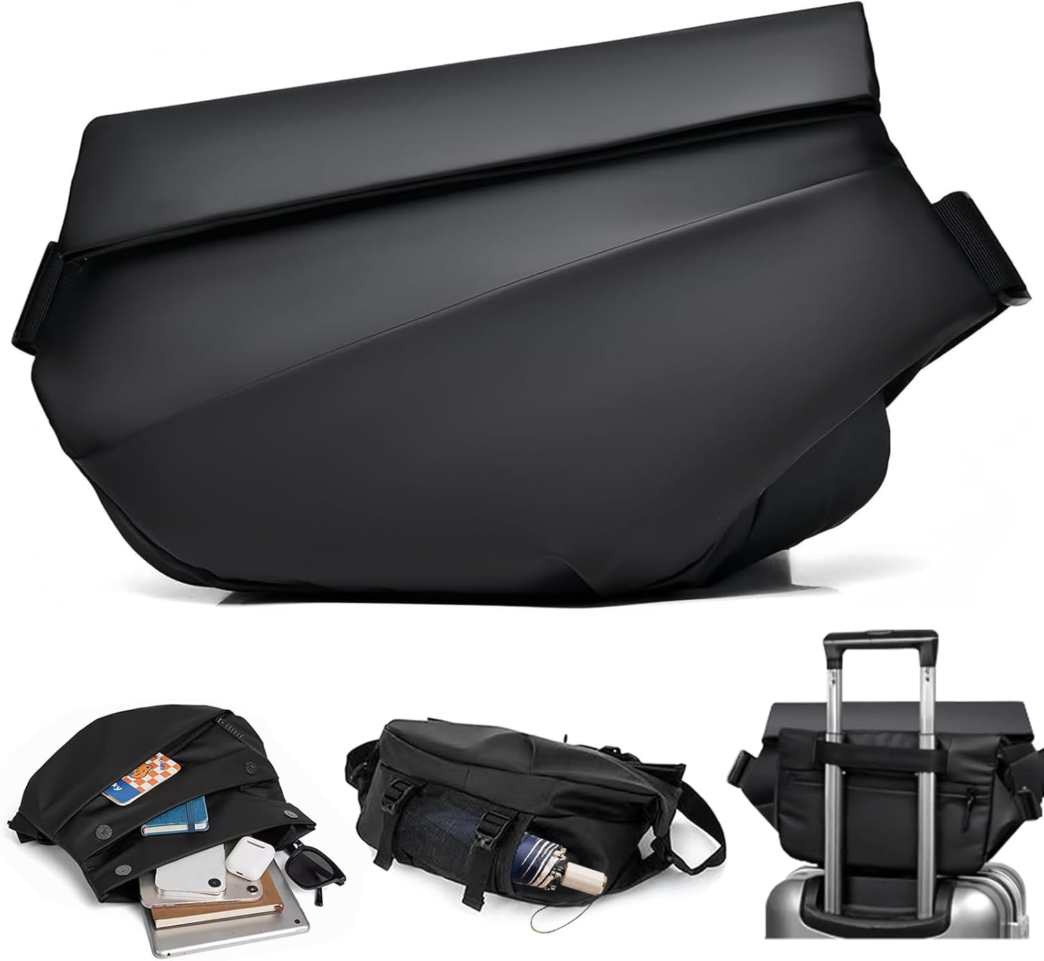 Sling Backpack Shoulder - Large Anti-Theft Crossbody Bags for Men