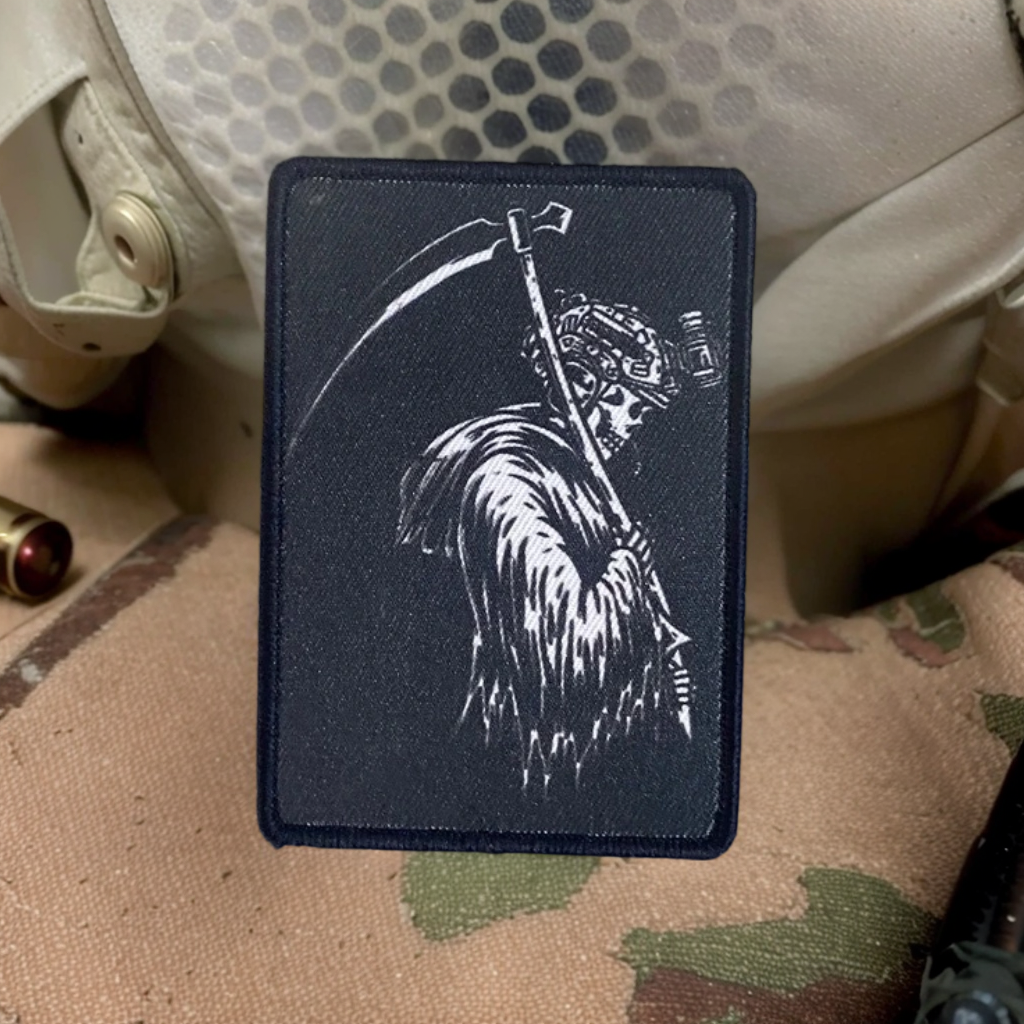 Urban Backpack Tactical - Reaper Skull Morale Badge Skull Warrior