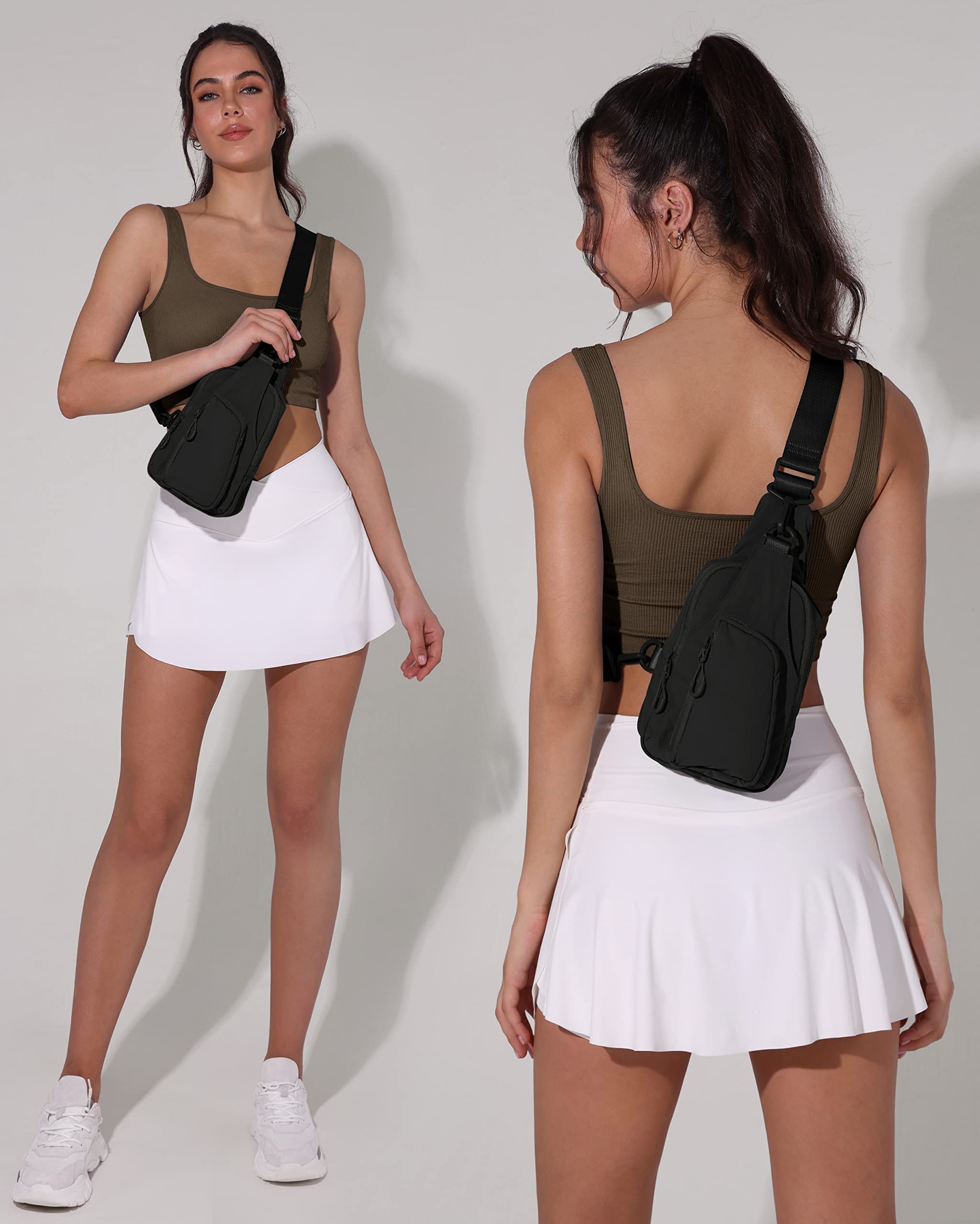 Small Sling Bag with Adjustabl - Sling Backpack Shoulder のレビューと価格
