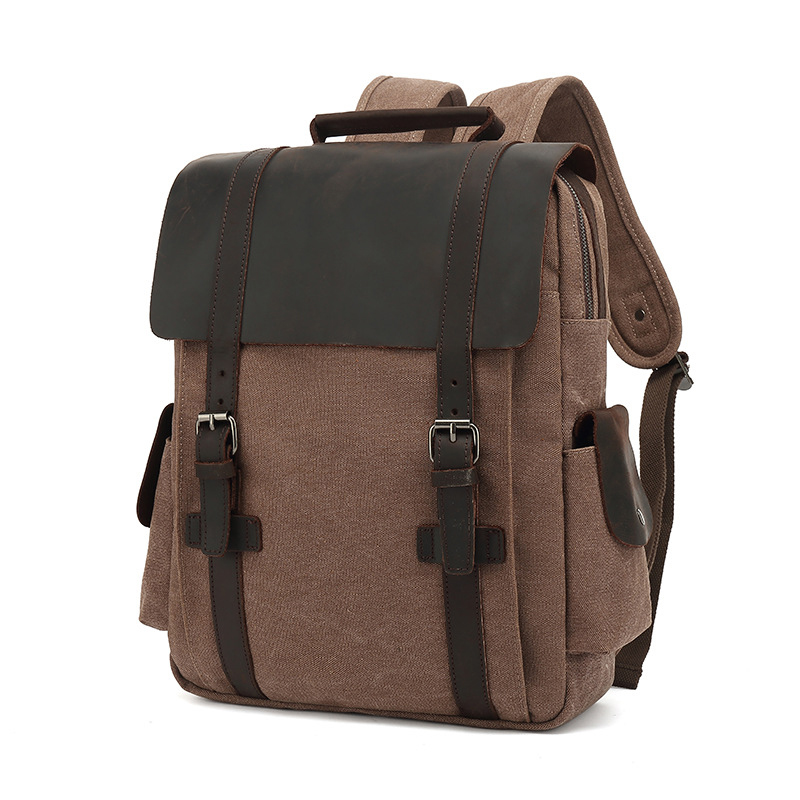 New Fashion Backpack Leather C - Rucksack Military Style のレビューと価格