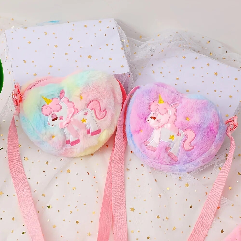 Cute Unicorn For Girls Plush H - Mini Backpack Purse のレビューと価格