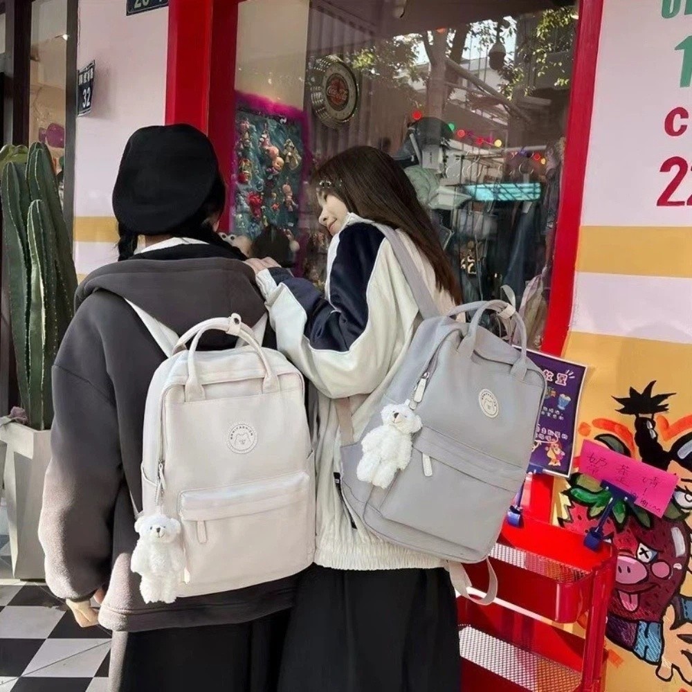 Solid Large Capacity Student B - School Backpack Teen のレビューと価格