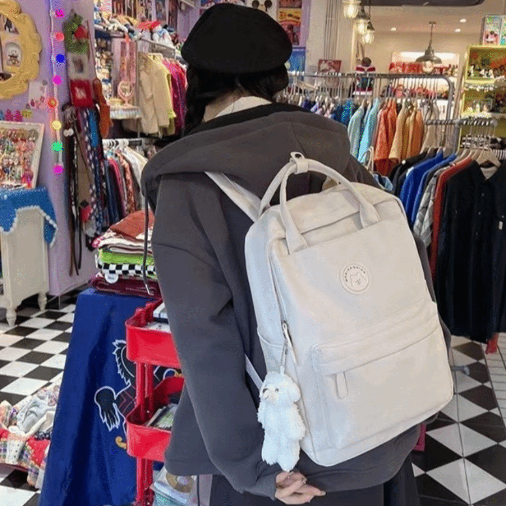 Solid Large Capacity Student B - School Backpack Teen のレビューと価格