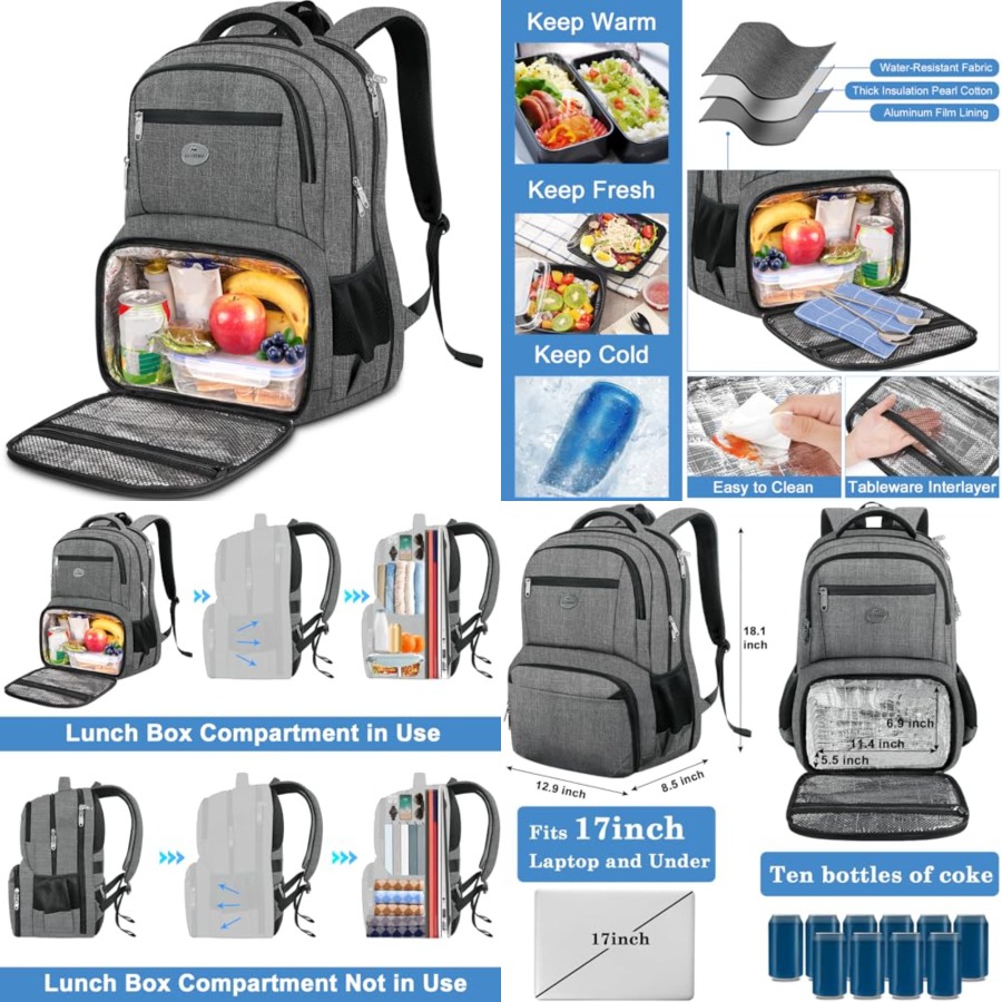 Work Backpack for Men, Large A - Travel Backpack Anti Theft のレビューと価格