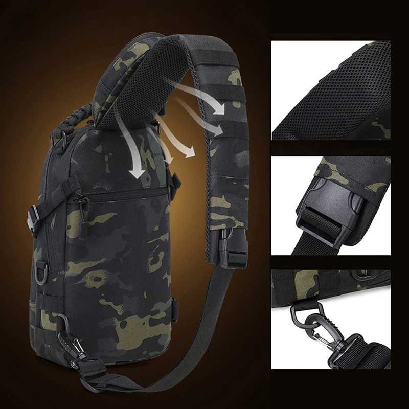 Men's Waist Bag Sports Shoulde - Sling Backpack Shoulder のレビューと価格