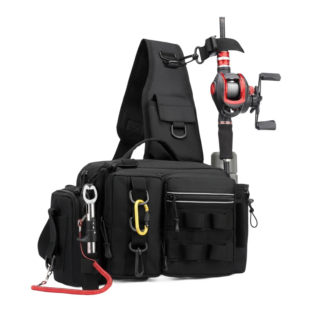 Fishing Backpack with Rod Hold - Hiking Backpack Waterproof のレビューと価格