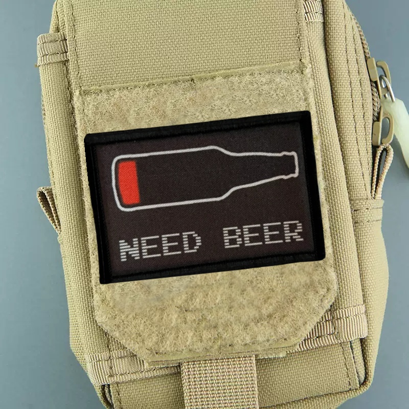 NEED BEER Printed Patch on Clo - Urban Backpack Tactical のレビューと価格