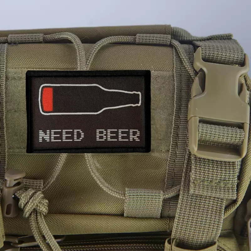 NEED BEER Printed Patch on Clo - Urban Backpack Tactical のレビューと価格