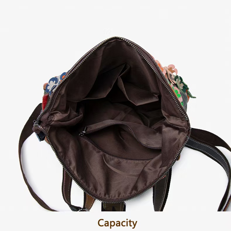 Vintage Women Genuine Leather  - Leather Backpack Vintage のレビューと価格