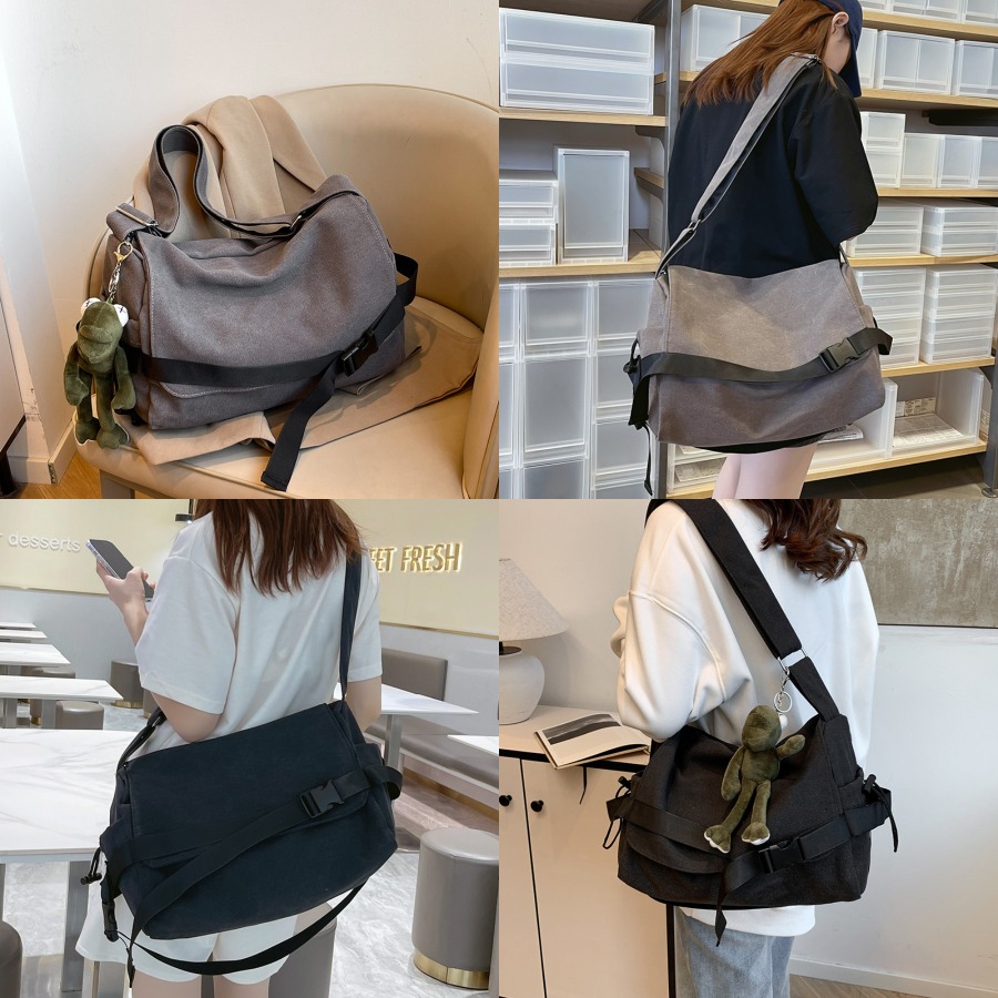 【New Arrival】Black Canvas Cros - Canvas Backpack Casual のレビューと価格