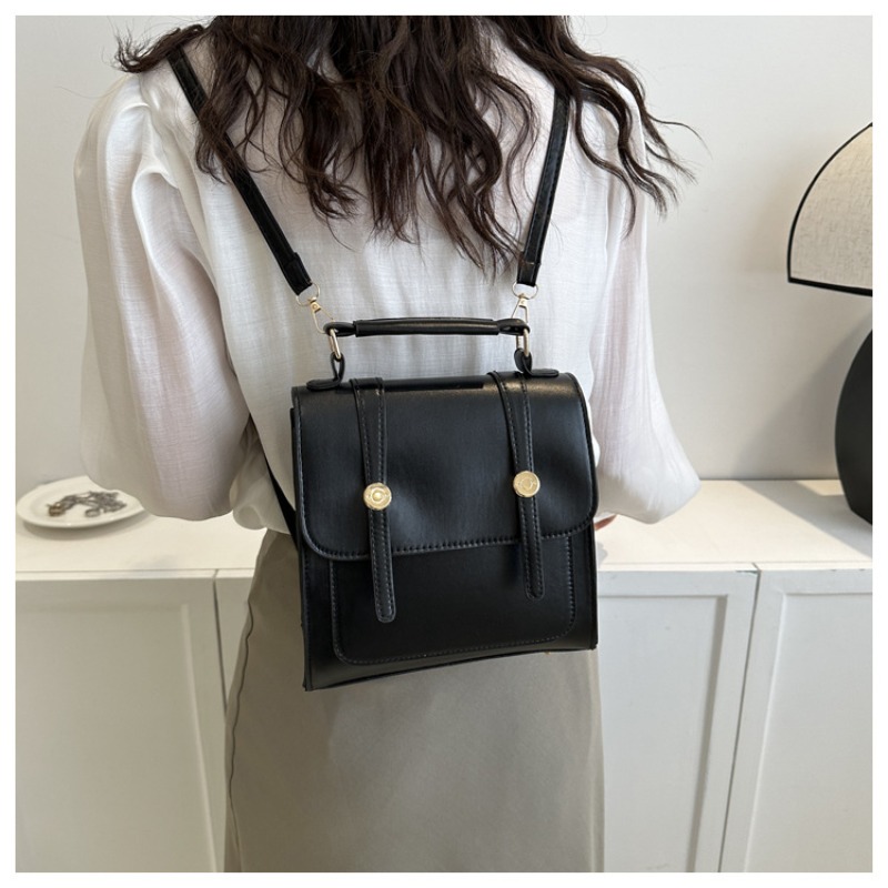 New fashionable double-shoulde - Leather Backpack Vintage のレビューと価格