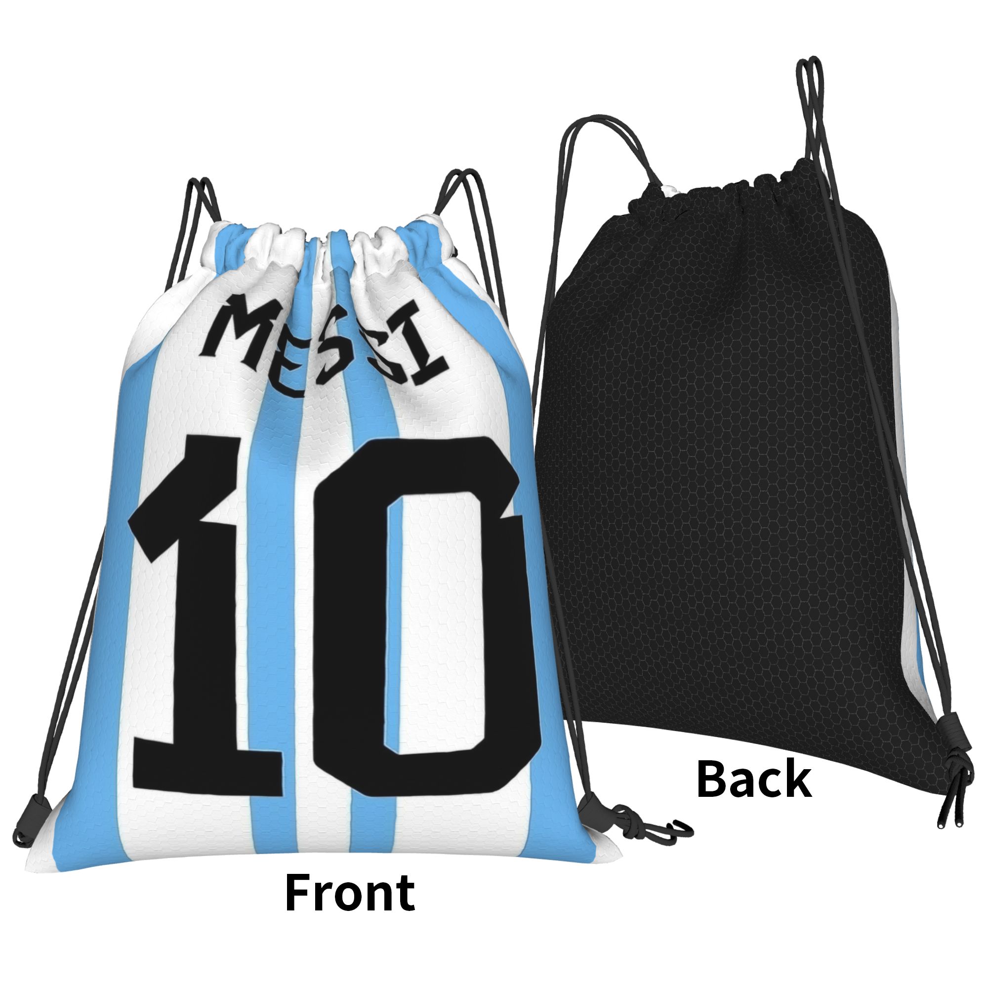 Messis 10 Soccer Football Draw - Drawstring Gym Bag のレビューと価格