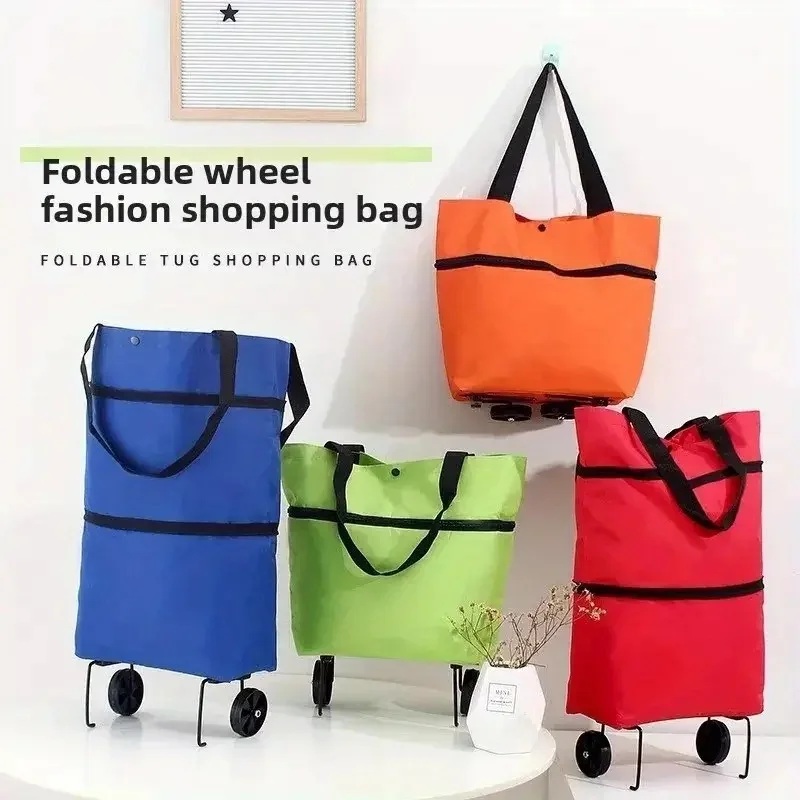 1pc Portable Shopping Cart wit - Foldable Backpack Small のレビューと価格