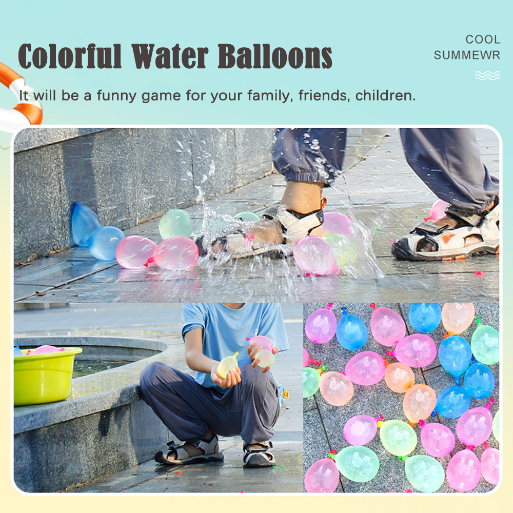 111pcs/bag Water Balloons Rapi - Hydration Pack Outdoor のレビューと価格