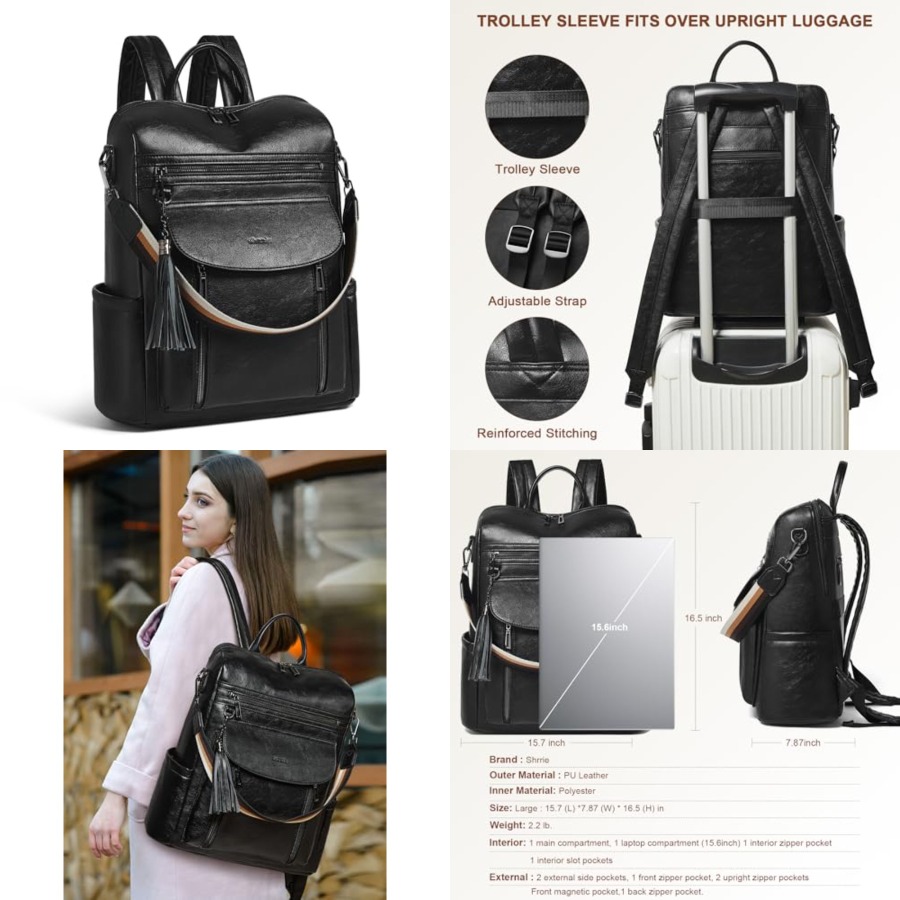 Laptop Backpack for Women 15.6 - Laptop Backpack 15.6 のレビューと価格