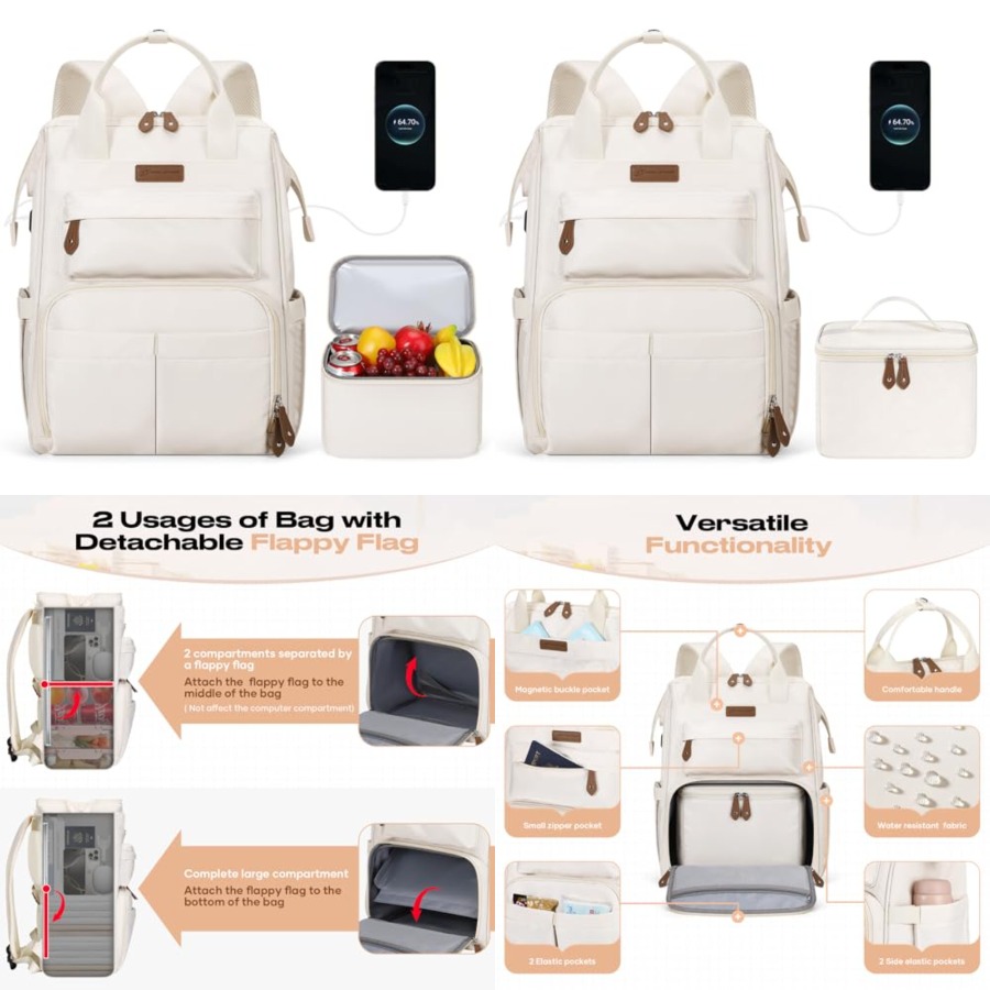 Travel Backpack for Women Men, - Laptop Backpack 15.6 のレビューと価格