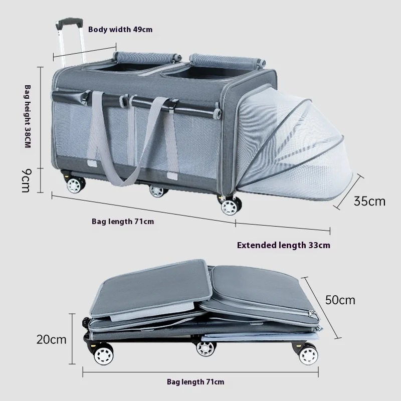 Super Large Capacity Pet Trans - Foldable Backpack Small のレビューと価格