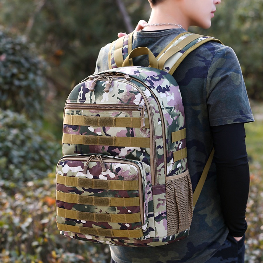【New Arrival】Camouflage Tactic - Rucksack Military Style のレビューと価格