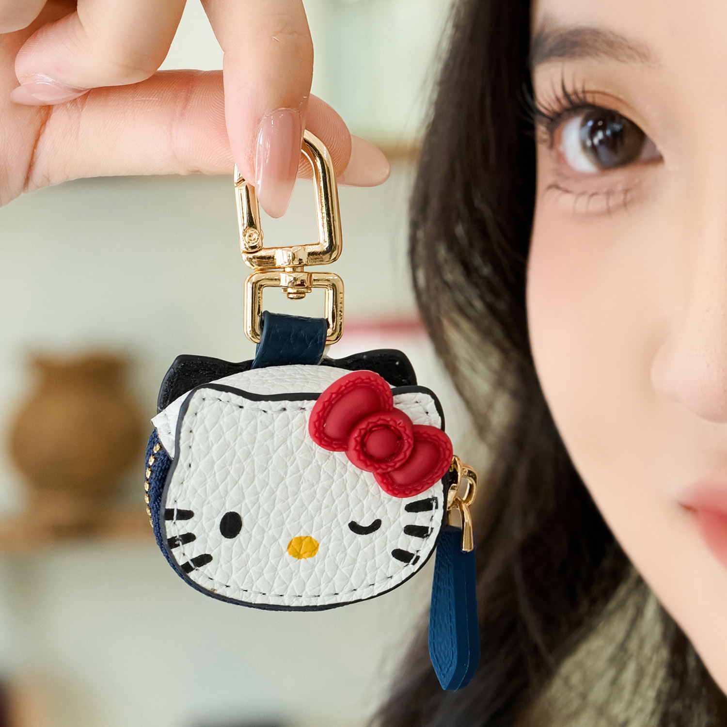 Hello Kitty Key Chain Cartoon  - Mini Backpack Purse のレビューと価格