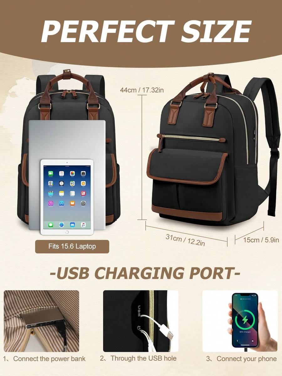 Men's Backpack For 15.6 Inch L - Laptop Backpack 15.6 のレビューと価格