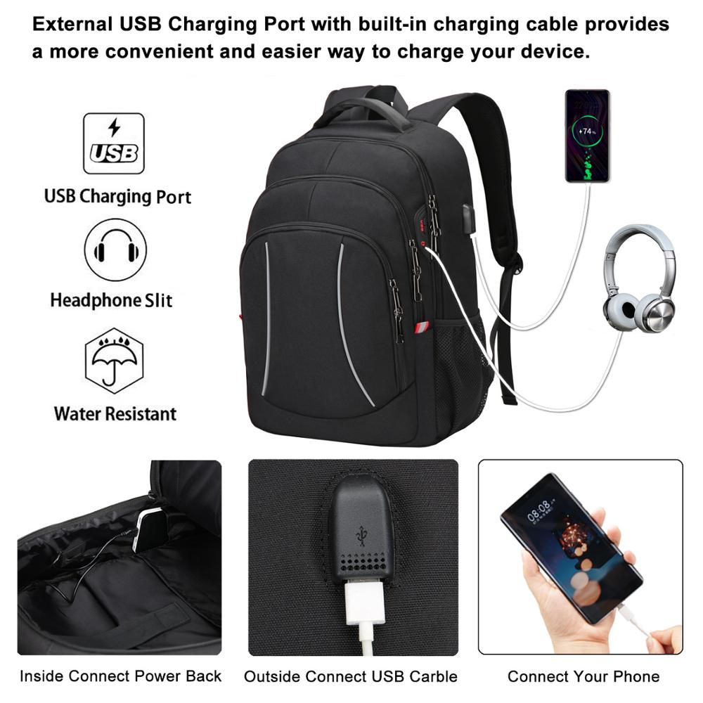 Men Multifuction Travel Laptop - Laptop Backpack 15.6 のレビューと価格