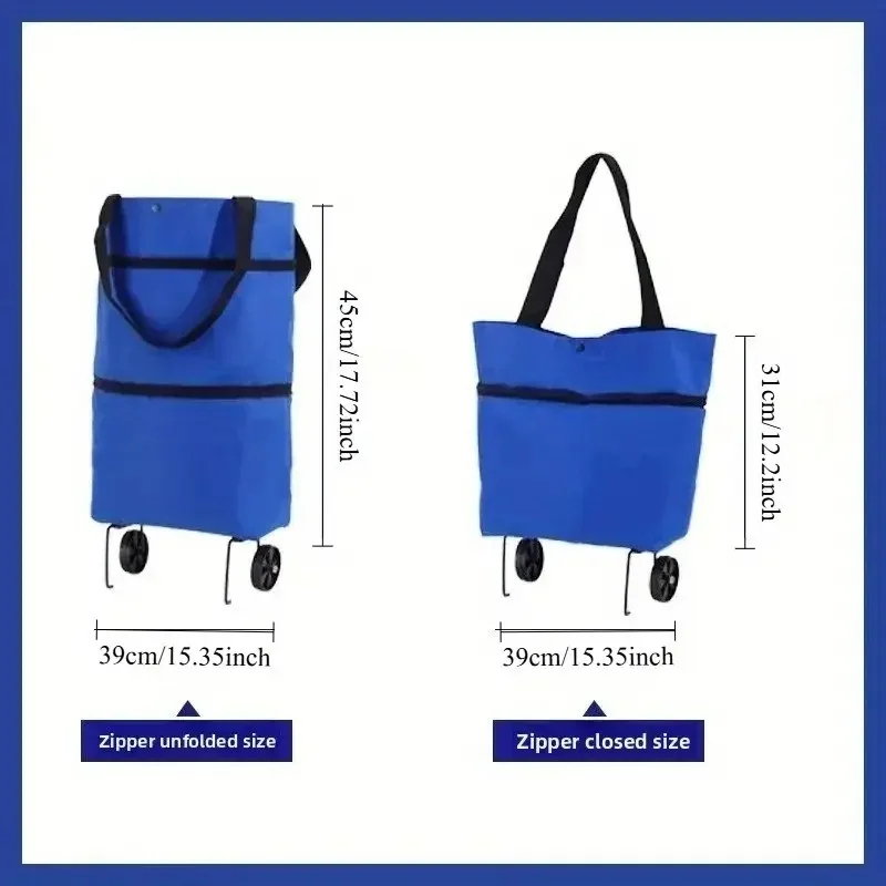 Foldable Portable Shopping Car - Foldable Backpack Small のレビューと価格