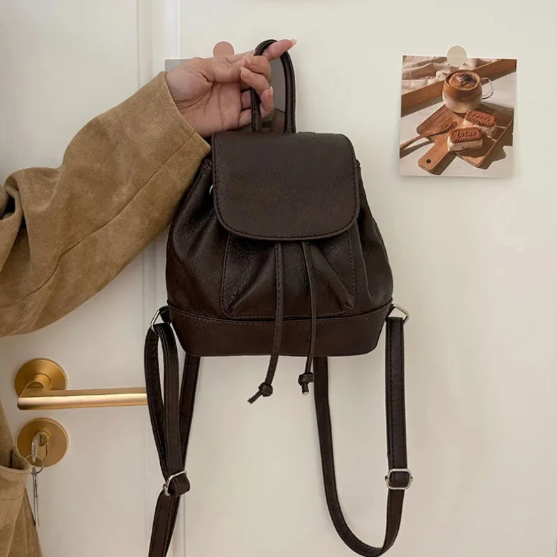 Small Fashion Backpacks School - Leather Backpack Vintage のレビューと価格