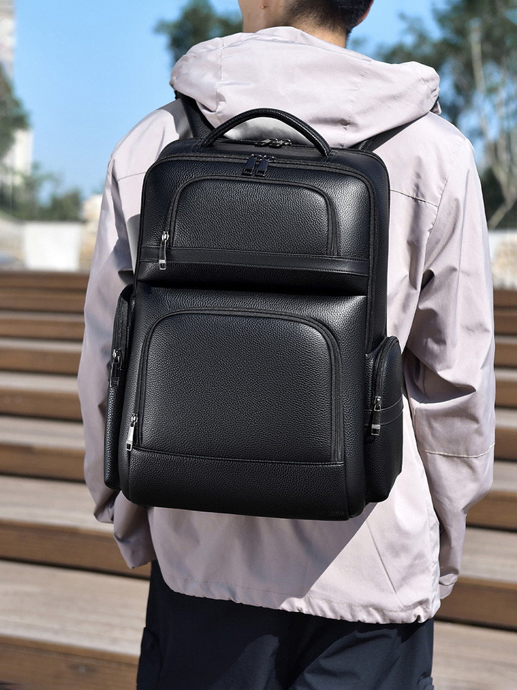 Men's Fashion Backpack PU Leat - Laptop Backpack 15.6 のレビューと価格