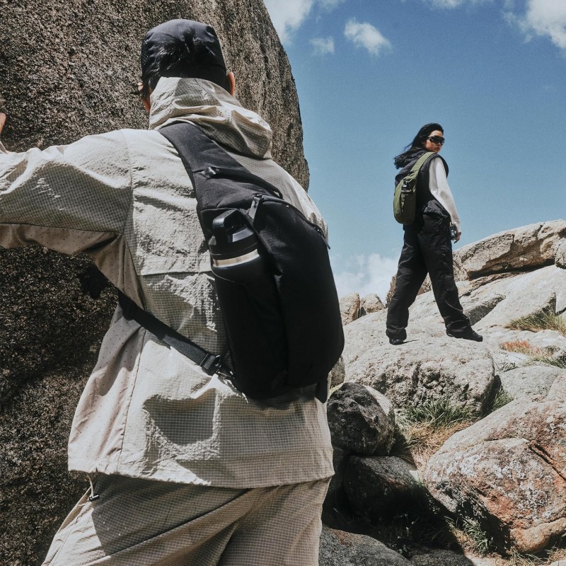 Right Shoulder Chest bag  7.5L - Sling Backpack Shoulder のレビューと価格