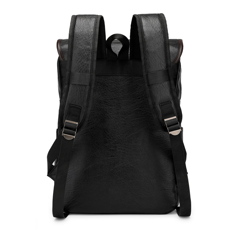 Vintage Leather Laptop Backpac - Business Backpack Brief のレビューと価格