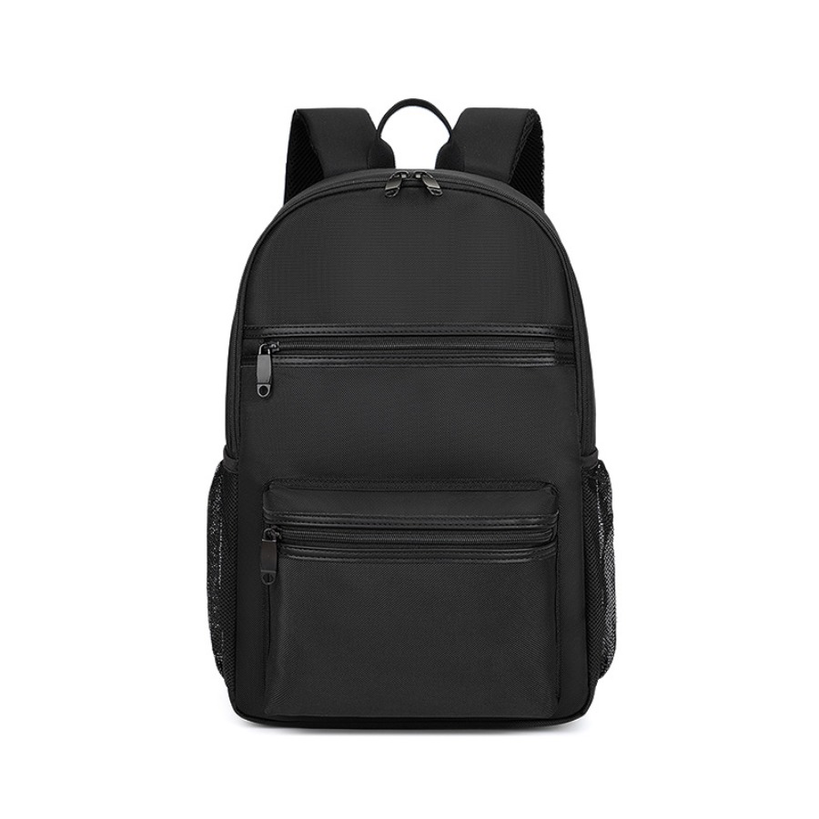 【New Arrival】Minimalist Black  - School Backpack Teen のレビューと価格