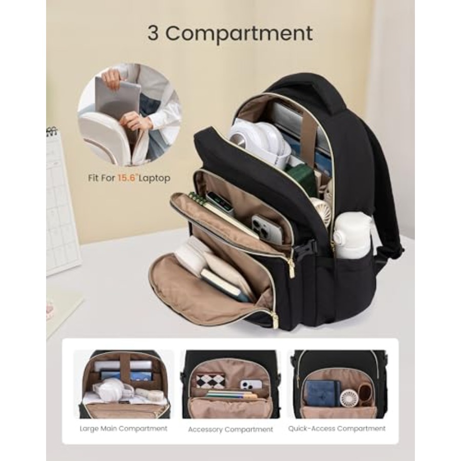 Laptop Backpack for Women, Wor - School Backpack Teen のレビューと価格