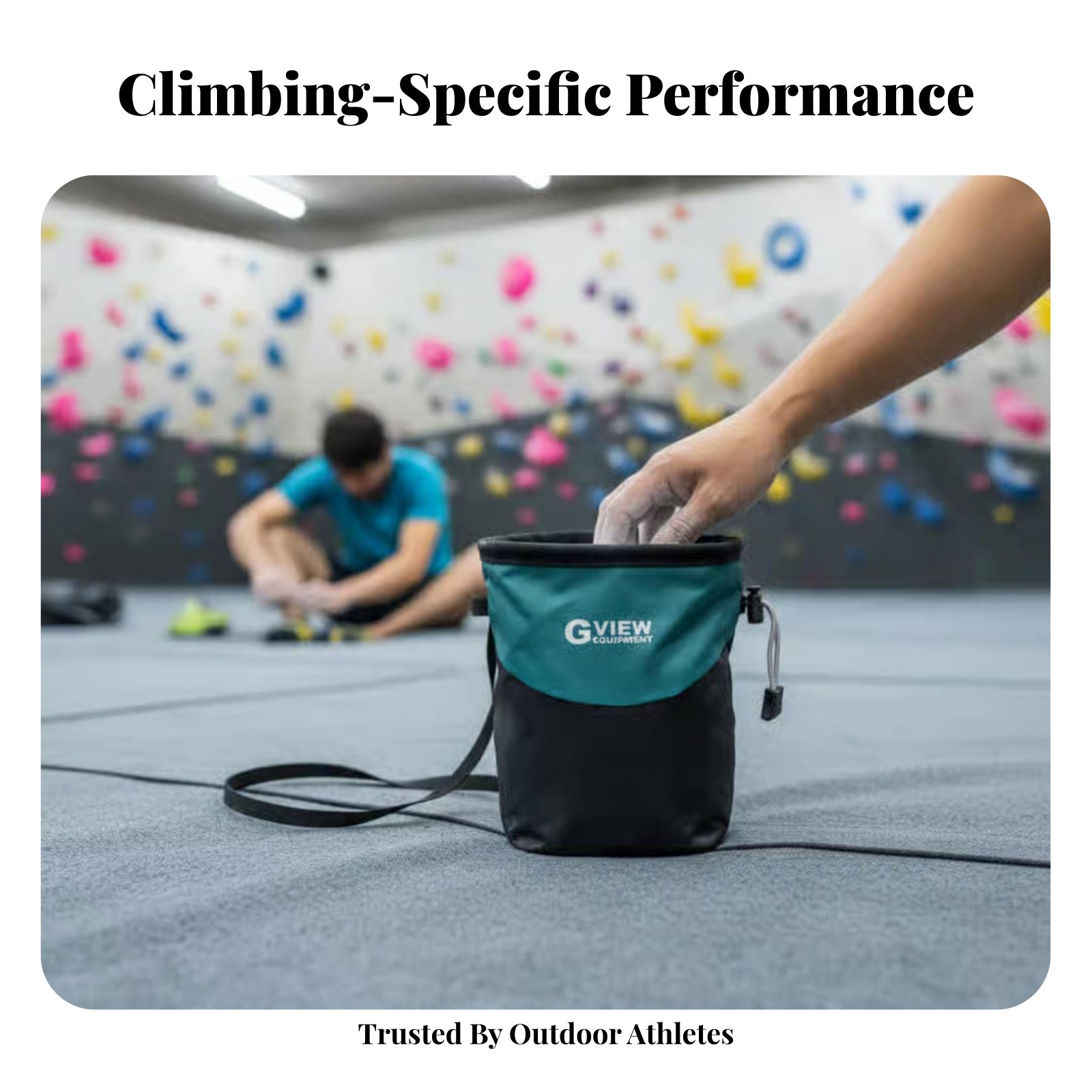 Rock Climbing Chalk Bag Drawst - Drawstring Gym Bag のレビューと価格