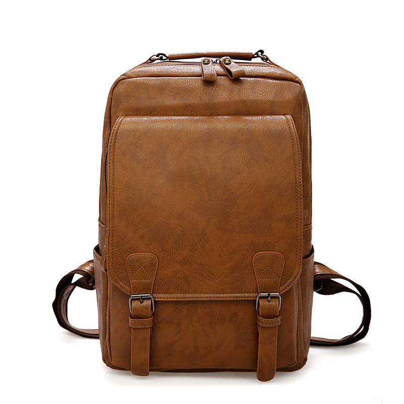 New Arrival PU Leather Backpac - Business Backpack Brief のレビューと価格