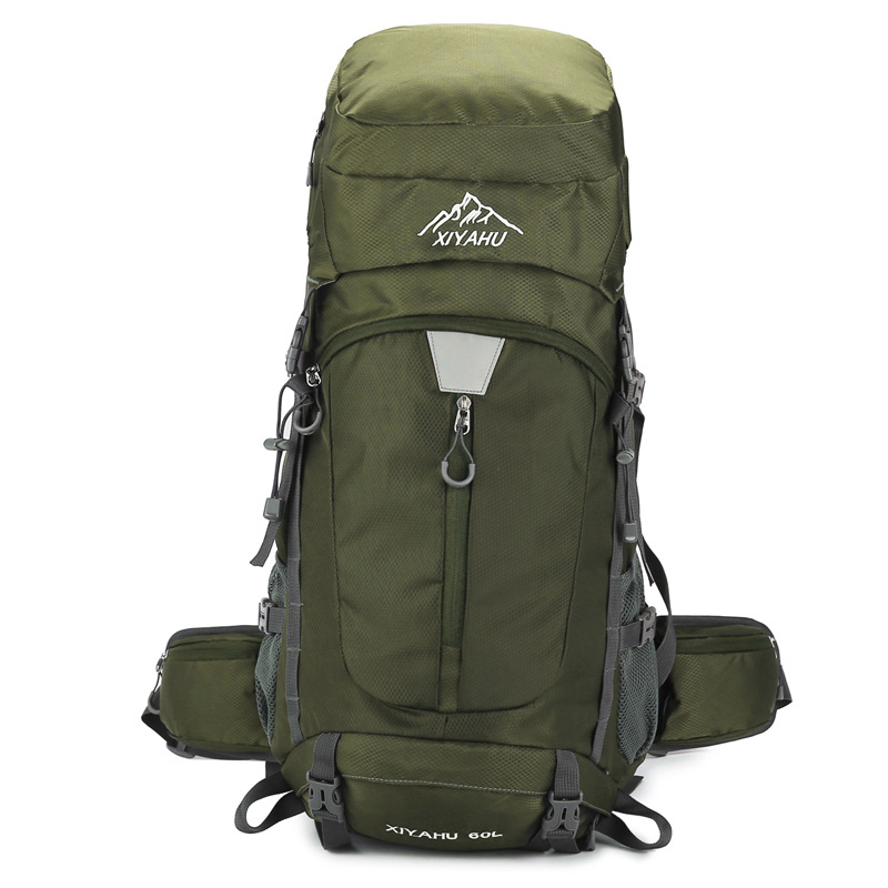 60L Camping Backpack Travel Ba - Rain Cover Backpack のレビューと価格