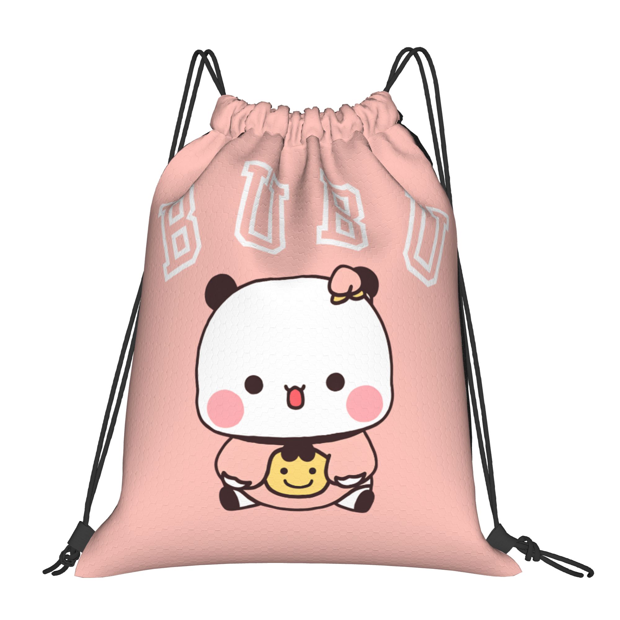 Bubu Dudu Cute Bear Drawstring - Drawstring Gym Bag のレビューと価格