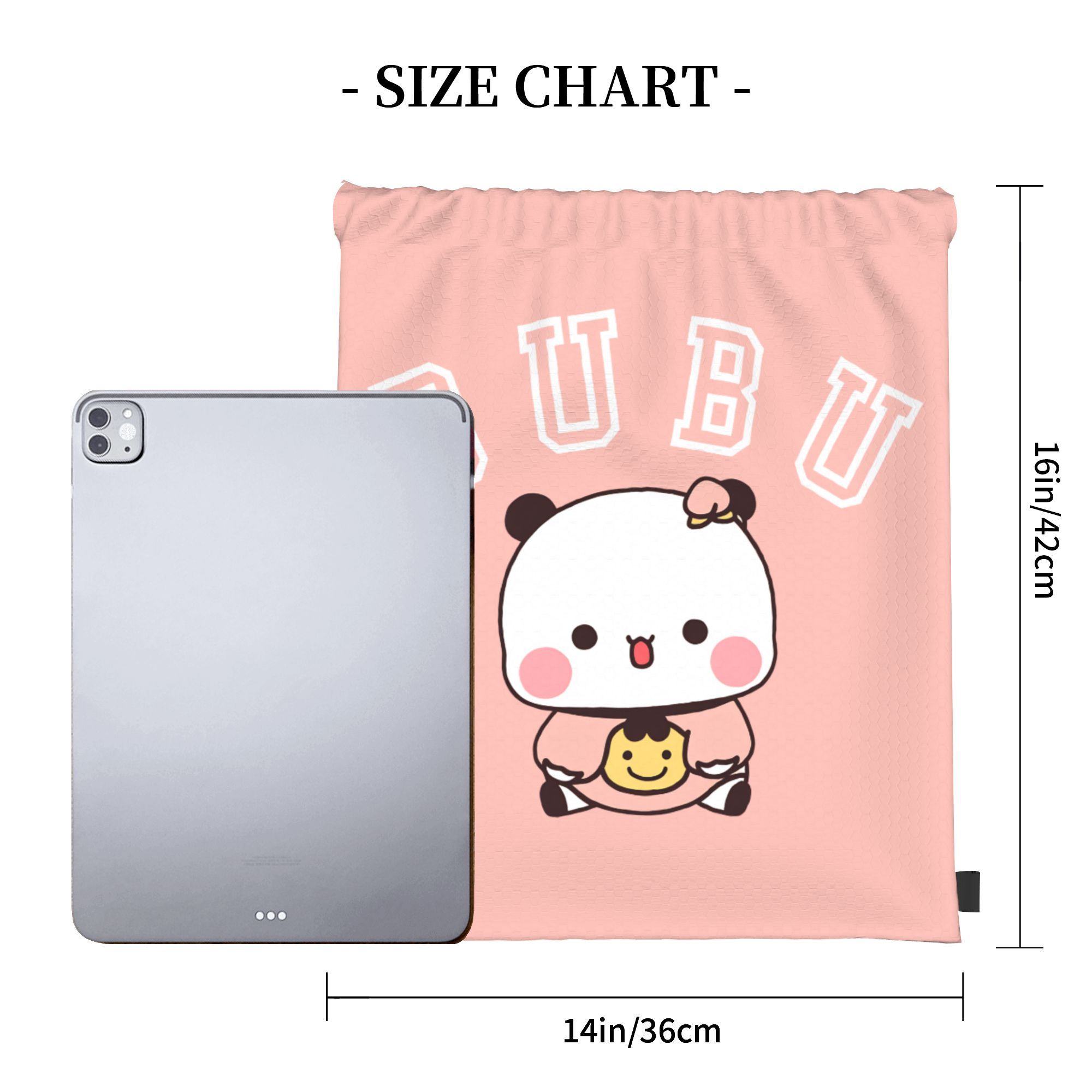 Bubu Dudu Cute Bear Drawstring - Drawstring Gym Bag のレビューと価格