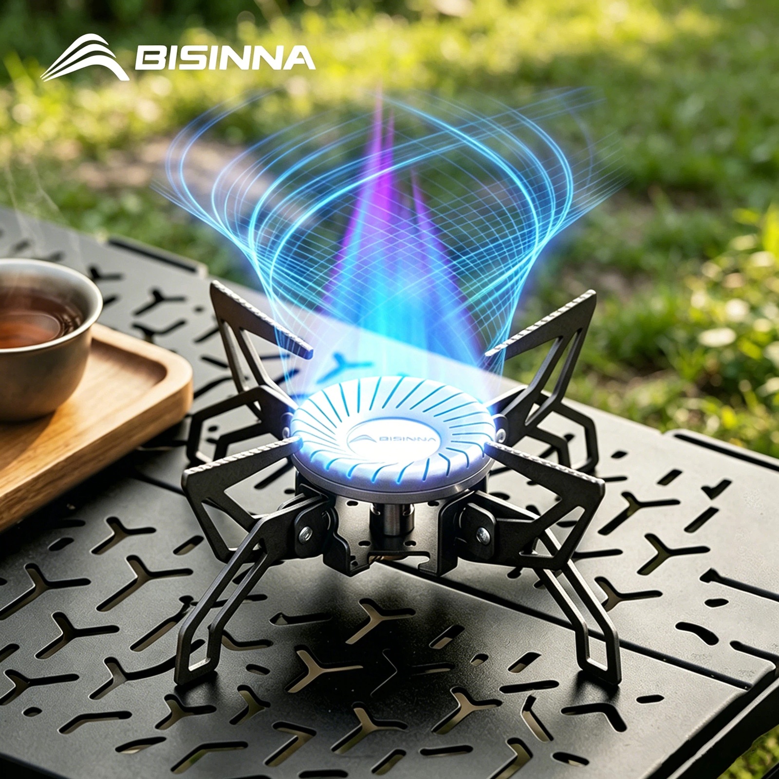 BISINNA Camping Stove 4000W Hi - Foldable Backpack Small のレビューと価格