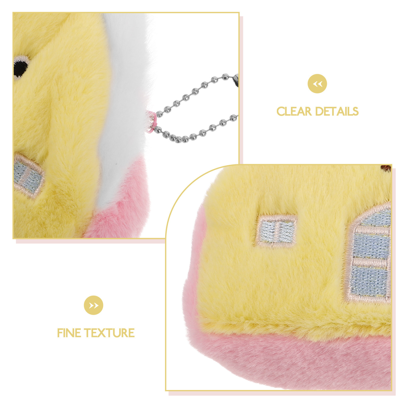Adorable Mini House Keychain W - Mini Backpack Purse のレビューと価格