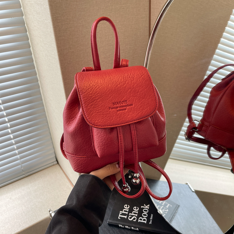 Solid Small String Backpacks P - Leather Backpack Vintage のレビューと価格