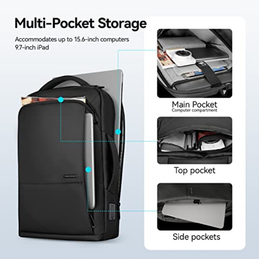 Slim Laptop Backpack for Men,  - Laptop Backpack 15.6 のレビューと価格