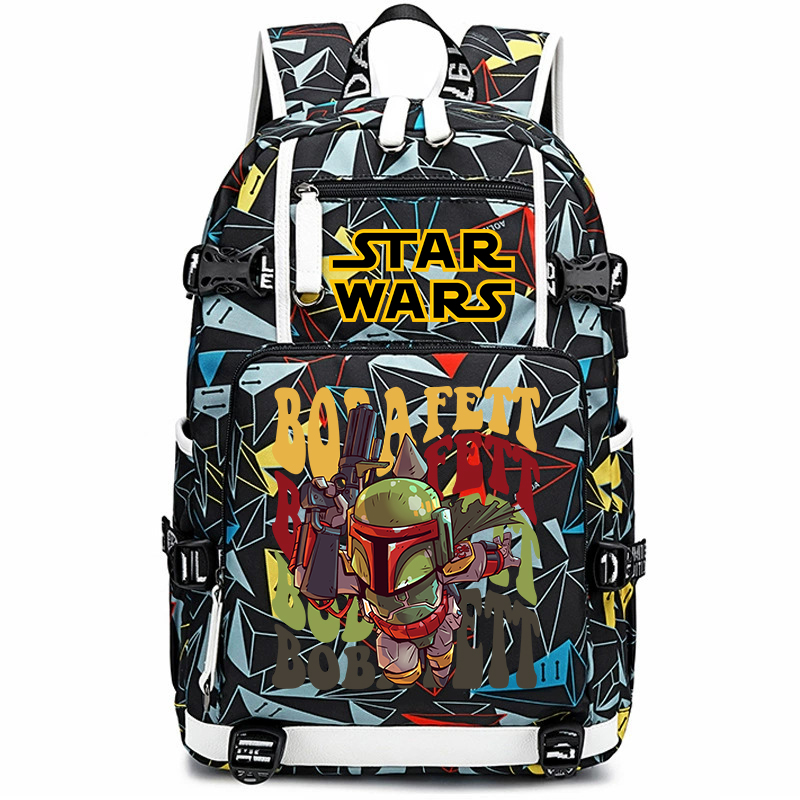 Star Wars Boba Fett Print Stud - School Backpack Teen のレビューと価格