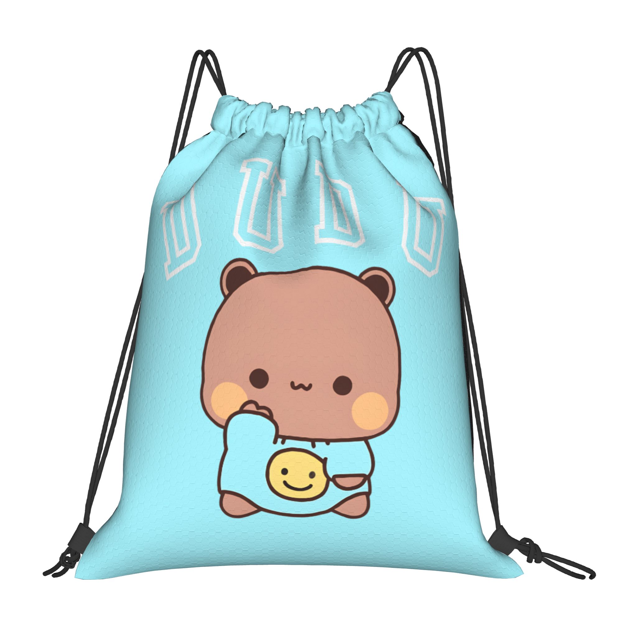 Bubu Dudu Cute Bear Drawstring - Drawstring Gym Bag のレビューと価格